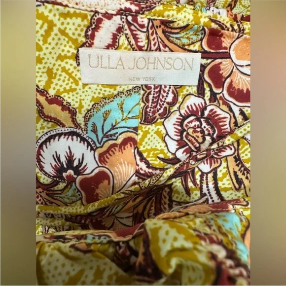 Ulla Johnson Lila Off The Shoulder Cotton Minidress - Picture 5 of 13